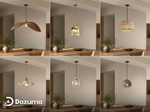 Pendant Light Materials Compared For Every Room