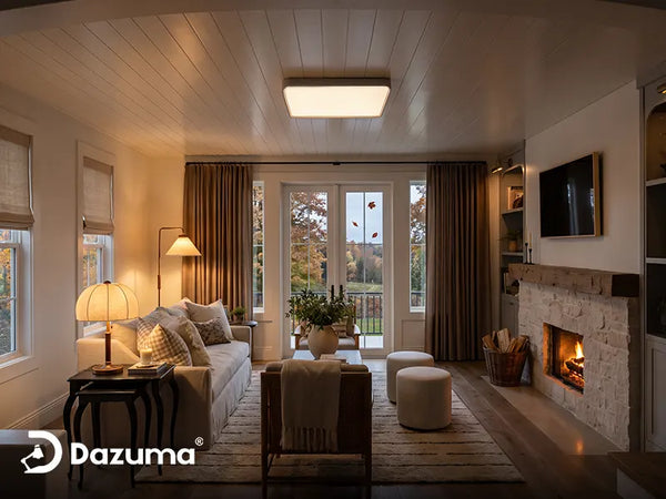 How to Layer Living Room Lighting for Cozy Fall Evenings