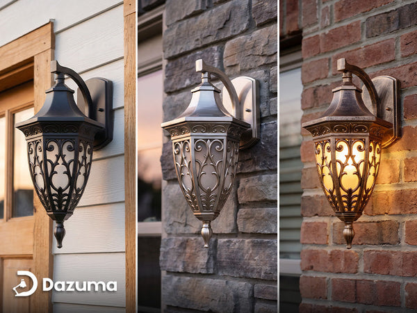 Black Vs Bronze Vs Brushed Nickel Outdoor Fixtures