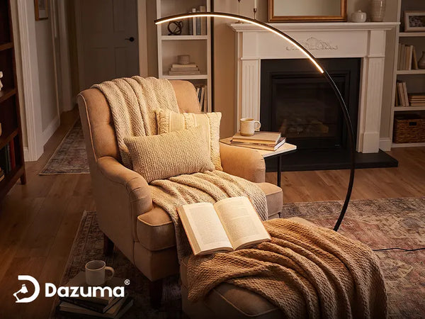 Where Should You Place a Floor Reading Lamp Beside a Sofa?