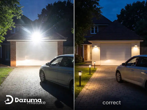 How to Light a Driveway Without Creating Too Much Glare