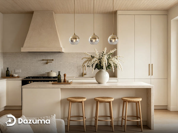 Should Pendant Lights over Kitchen Islands Be Centered?