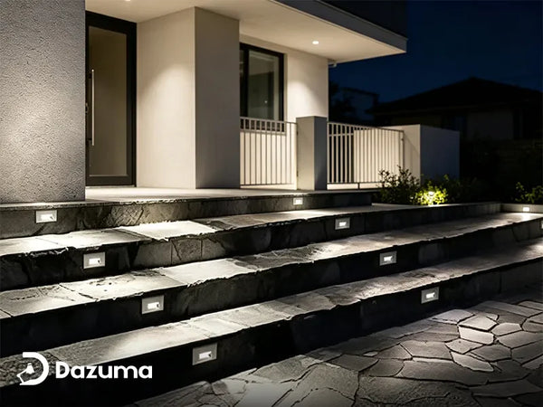 Benefits of Step Lighting for Outdoor Stairs