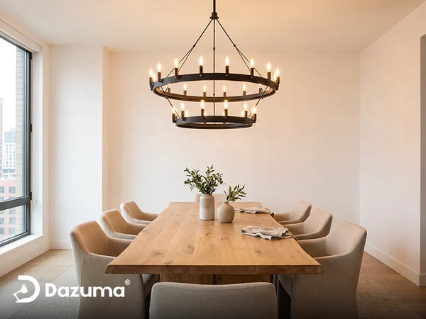 Wagon Wheel Chandeliers: How to Make Them Work in a Modern Home