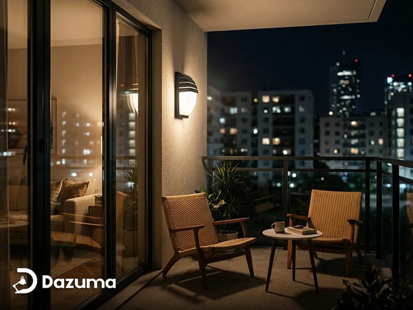 How To Light A Small Balcony Without Clutter