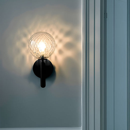 Black and Gold Wall Sconce