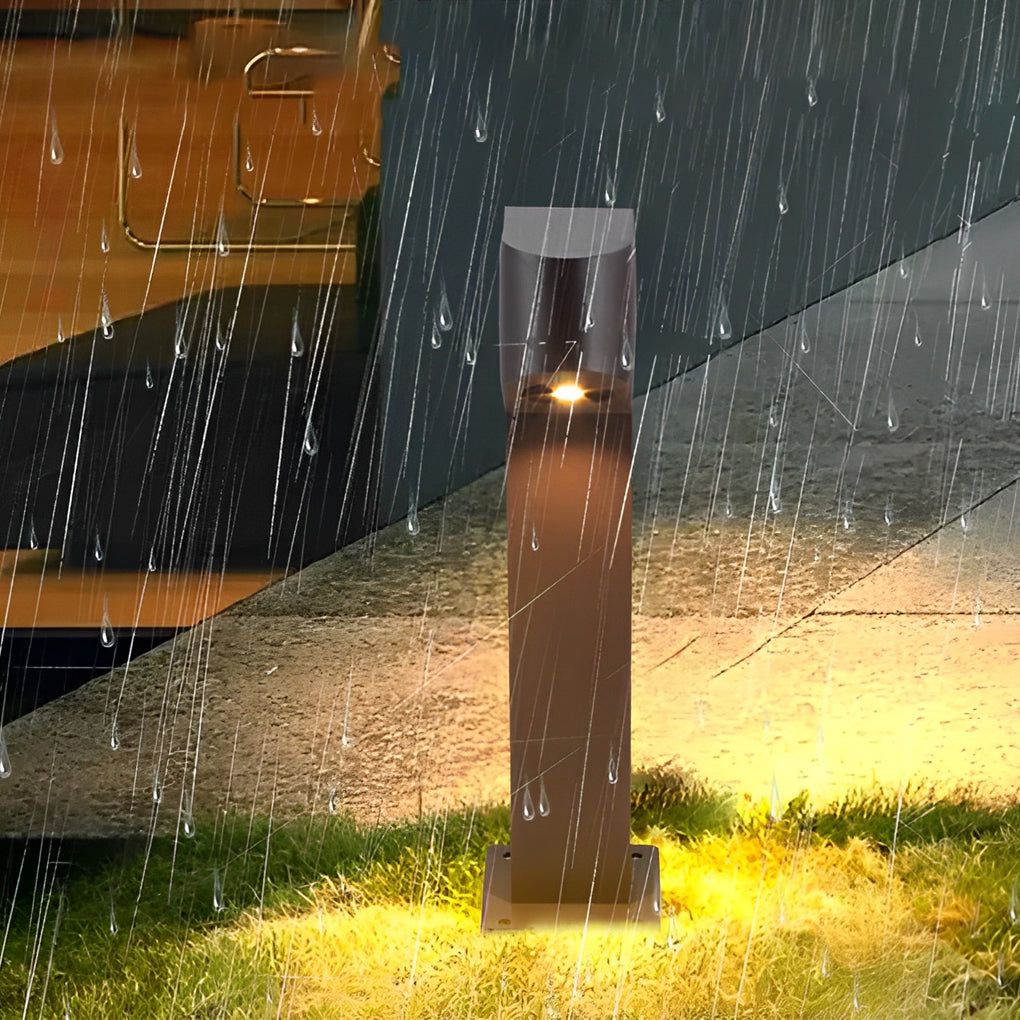 Picture of Aluminum LED Outdoor Pathway Lights Waterproof Down-head Modern ...