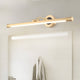 Elegant Linear Gold/Black LED Vanity Light for Bathroom - Vintage Style