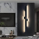 Modern Luxury Iron LED Strips Horizontal & Vertical Wall Mounted Light