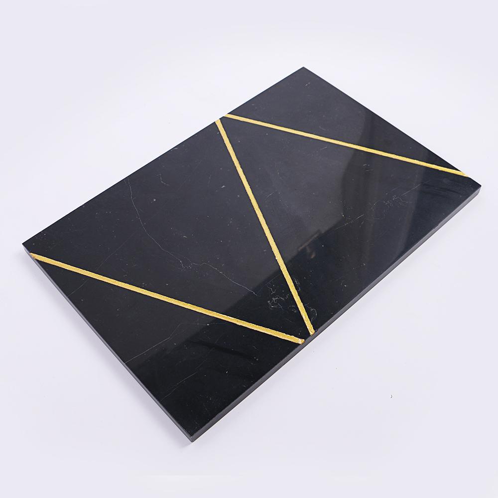 Marble Chopping Board Rectangular Serving Platter Party Snack Platter