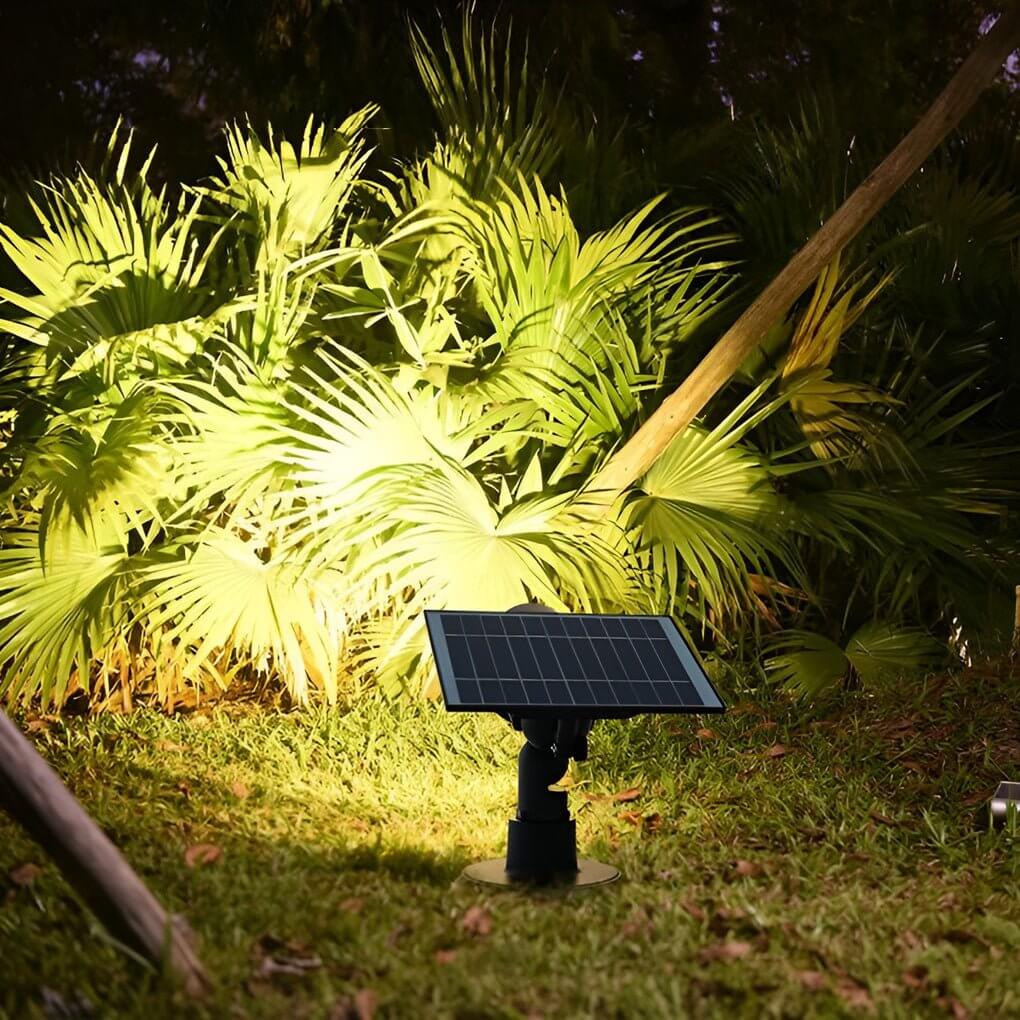 Waterproof Adjustable RGB Colorful Modern Outdoor Solar Spot Lights