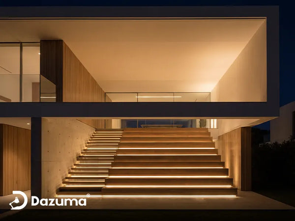 How to Light a Staircase With Open Risers