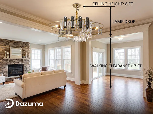 Semi-Flush Mount Lights: Ceiling Clearance Guide