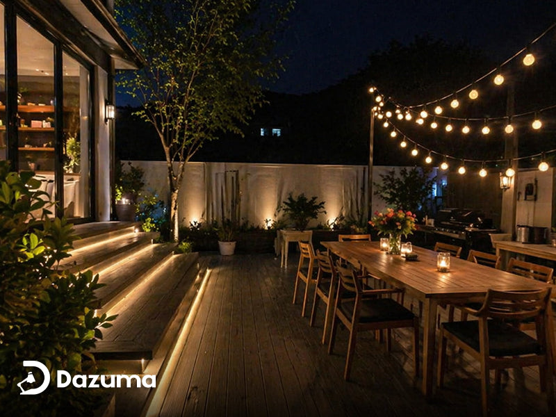Outdoor LED Strip Lights vs Outdoor String Lights: Which Is Better for Your Patio?