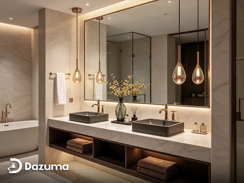 Can You Use Pendant Lights In A Bathroom?