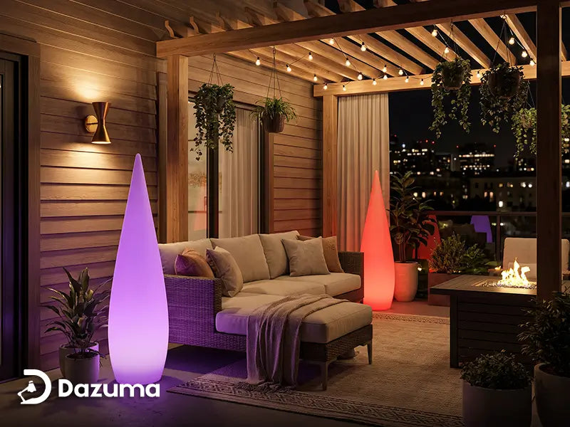 Can Outdoor Floor Lamps Replace Patio Wall Lights?