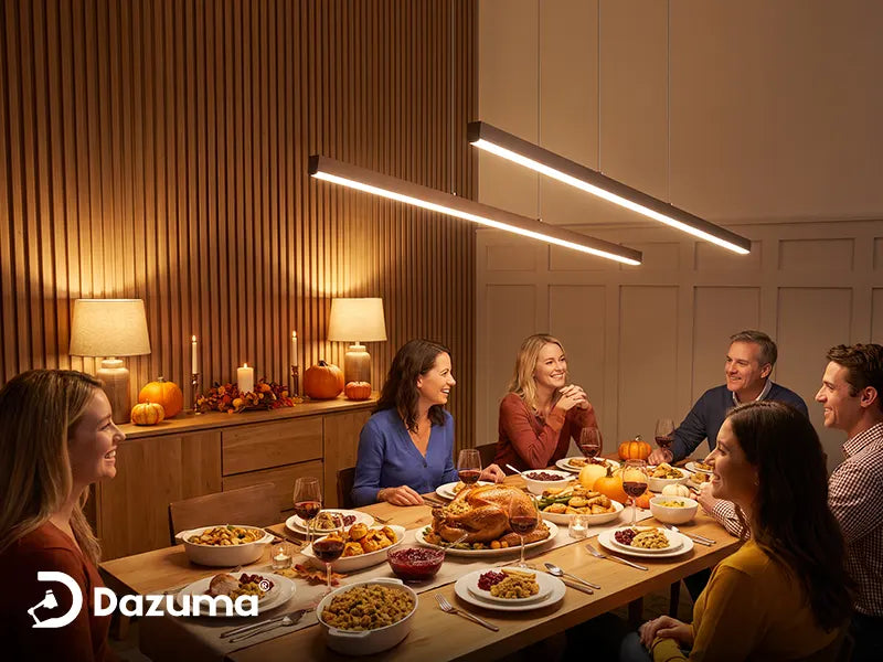 Thanksgiving Dining Room Lighting: Height, Brightness, and Color Temperature