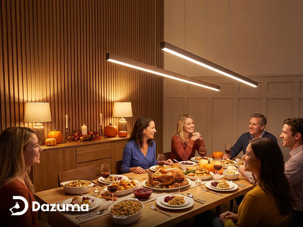 Thanksgiving Dining Room Lighting: Height, Brightness, and Color Temperature