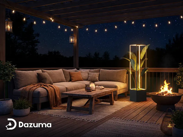 Are Outdoor Floor Lamps Practical for Covered Patios?