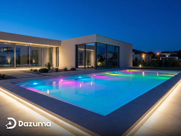 How to Light a Swimming Pool Deck Safely