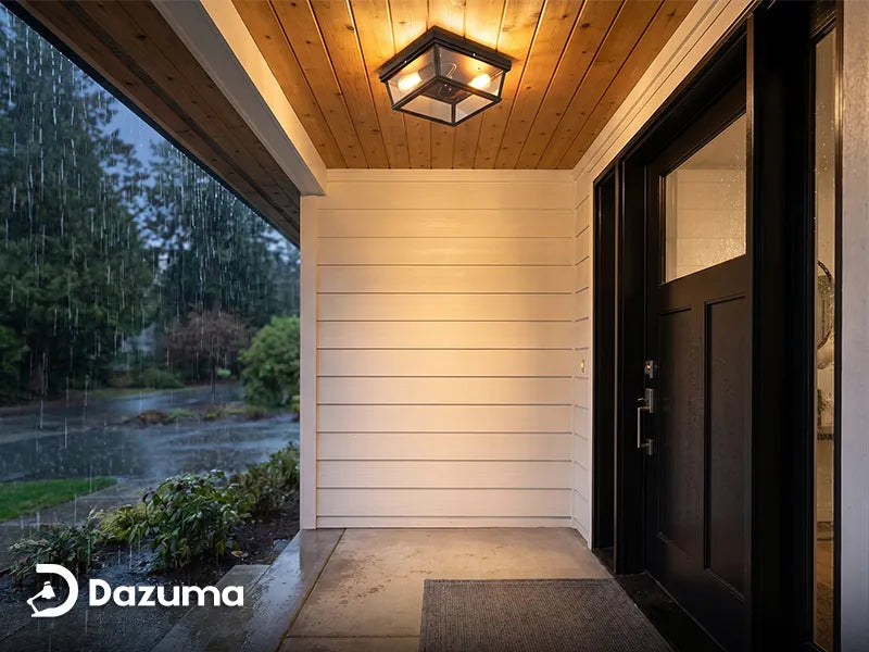 Do Outdoor Flush Mount Lights Need Waterproofing?