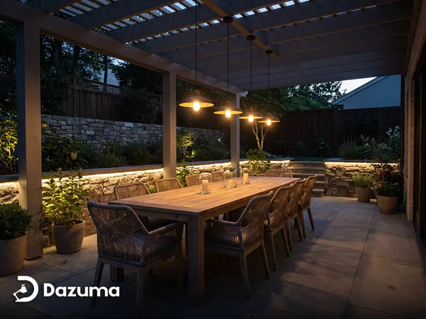 Best Outdoor Lighting Ideas For Covered Patio Dining