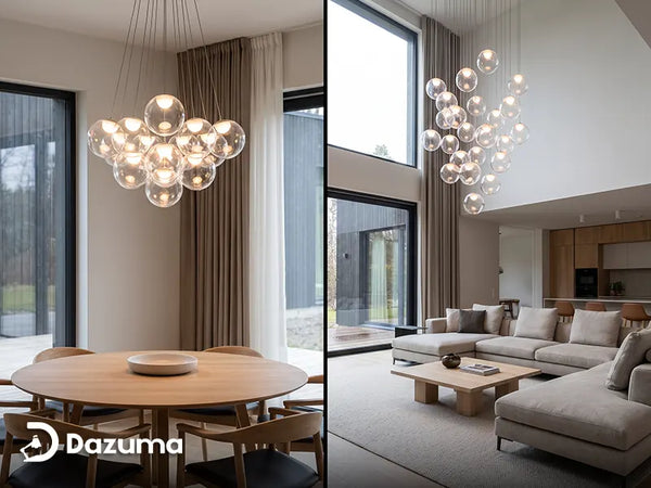 Bubble Chandeliers: Living Room or Dining Room?