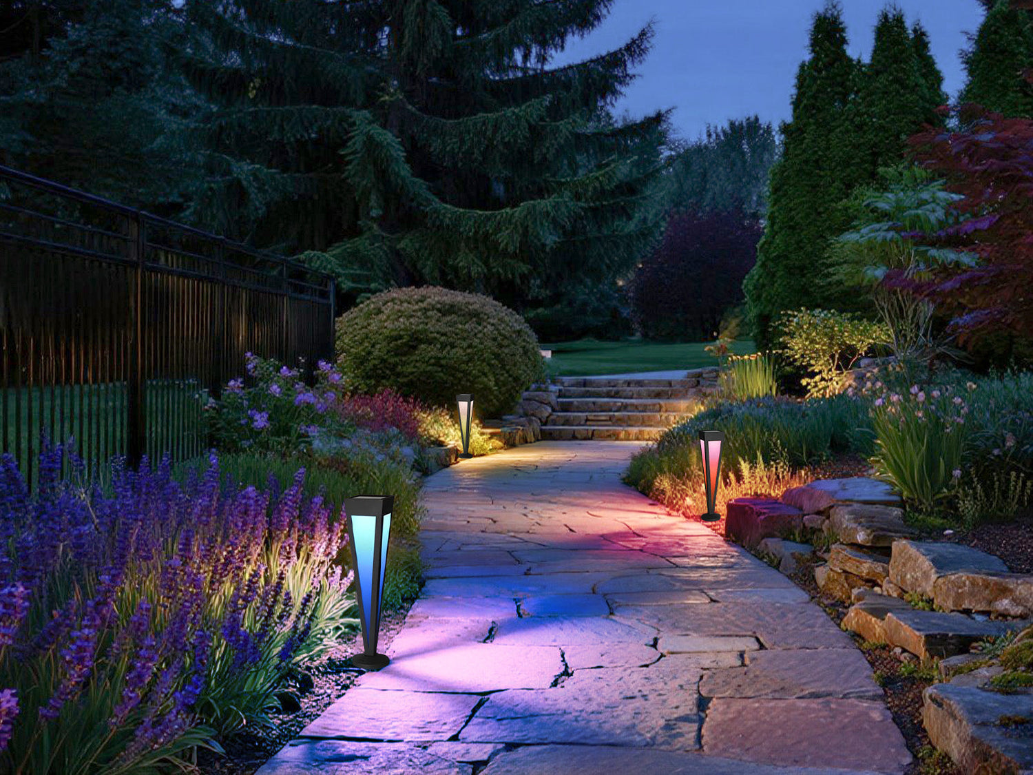 How to Choose Color-Changing Solar Landscape Lights