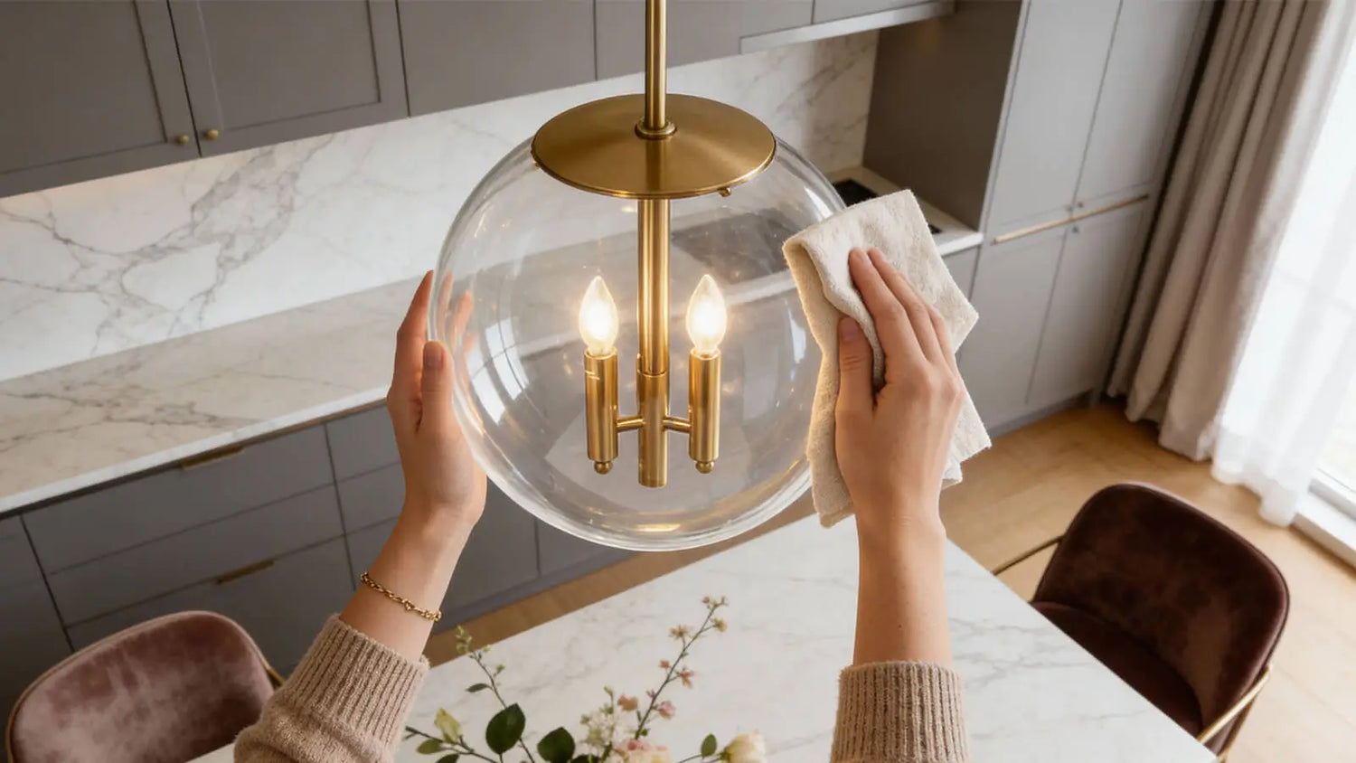 The Ultimate Guide on How to Clean Glass Light Fixtures