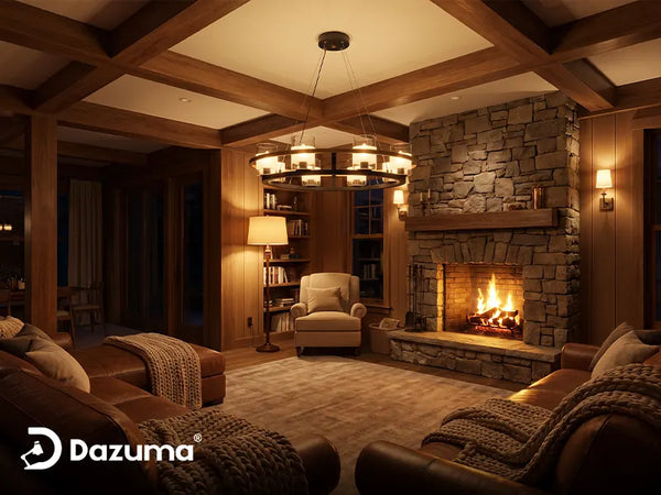 Wagon Wheel Chandeliers: What Size Works Best for a Large Living Room?