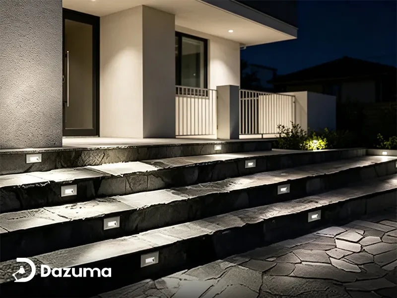 Benefits of Step Lighting for Outdoor Stairs