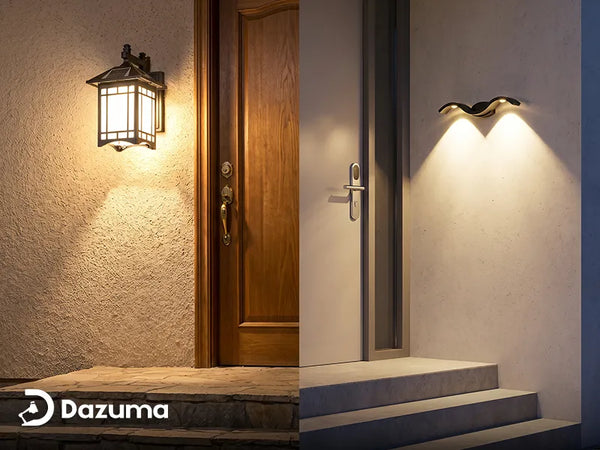 Outdoor Lanterns vs Wall Sconces for Entrances