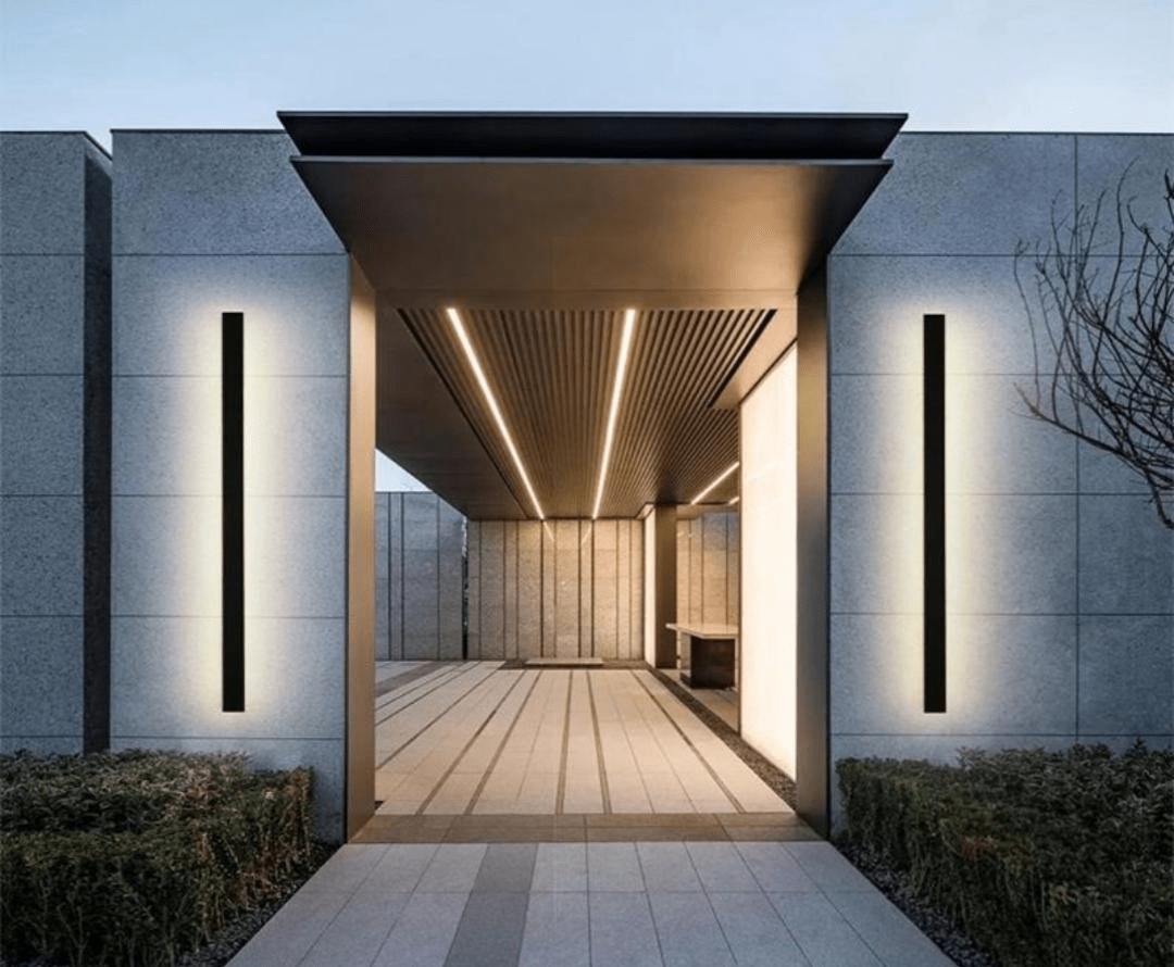 Smart Outdoor Wall Lights with Direction, Functional Versatility and Color Control - Dazuma