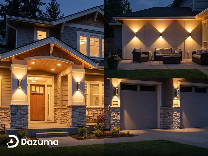 Up and Down Outdoor Wall Lights: Best Locations