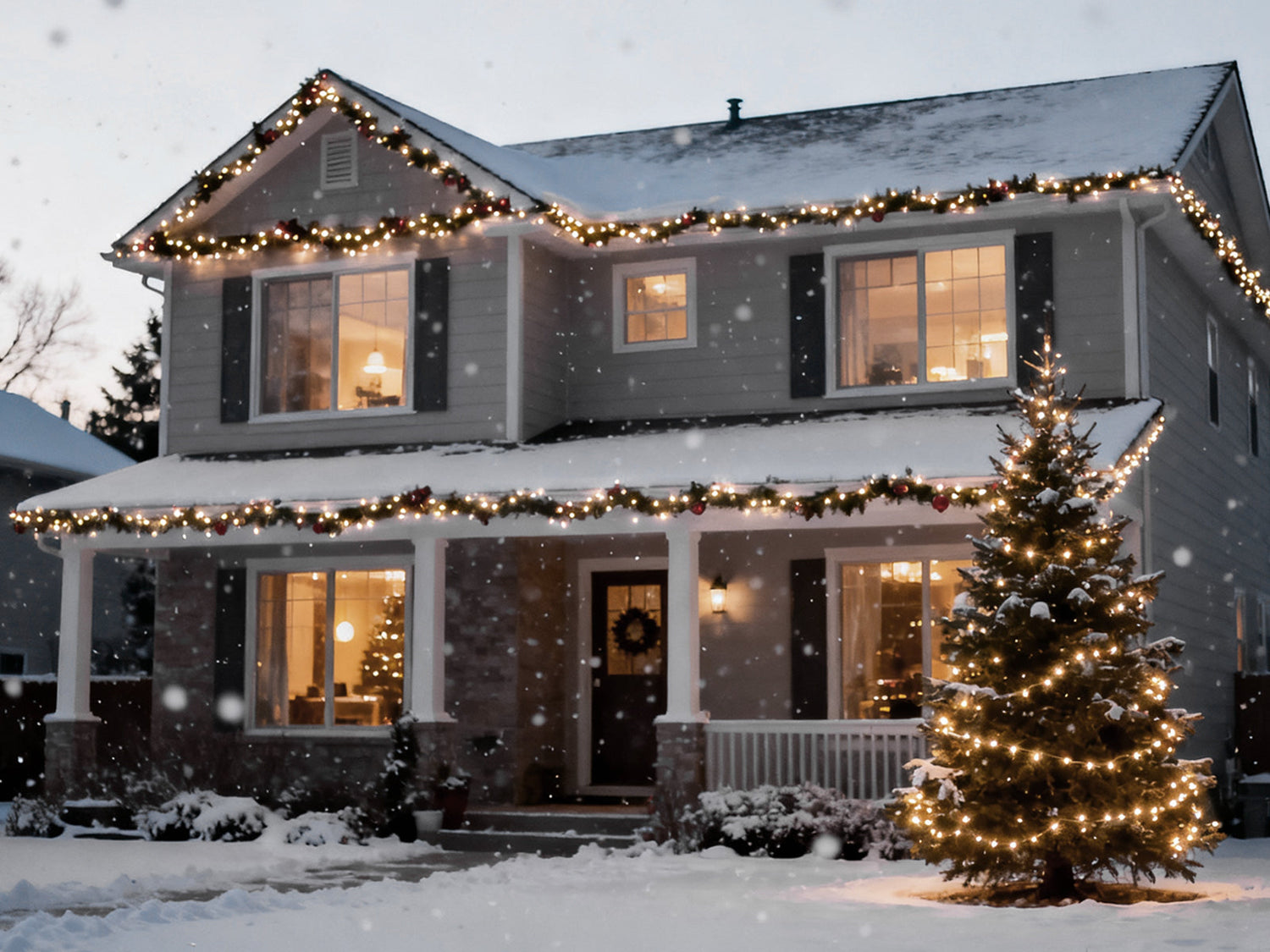 when to take down christmas lights in january for homeowners