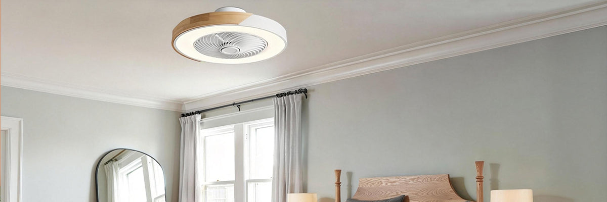 Bladeless Ceiling Fans with Light