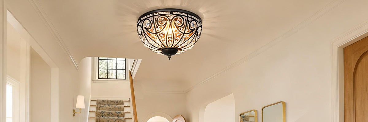 Crystal Flush Mounts