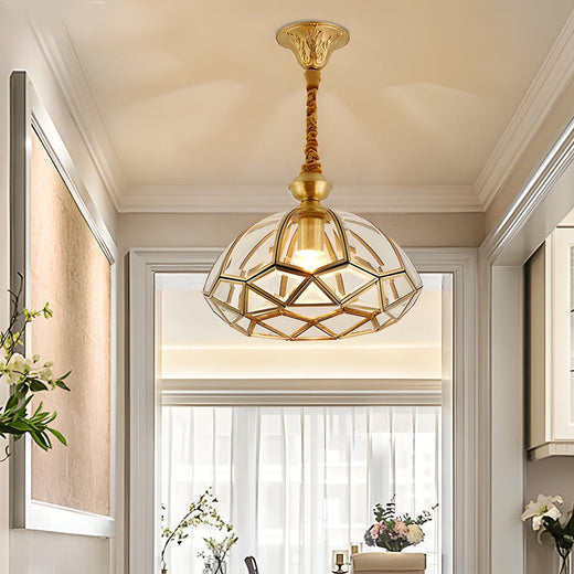 Classic Glass Flowers Elegant 3 Step Dimming European - Style Chandelier