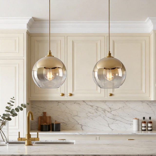 Gold Pendant Light