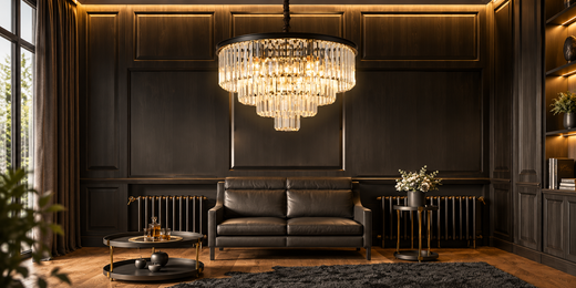 Modern Crystal Contemporary Chandeliers Entryway Chandelier