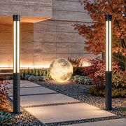 Complete Outdoor Lighting Two-piece Set | Pillar, Bollard Kit