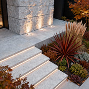 Landscape Lighting Set: Well Light, Step Light & Transformer