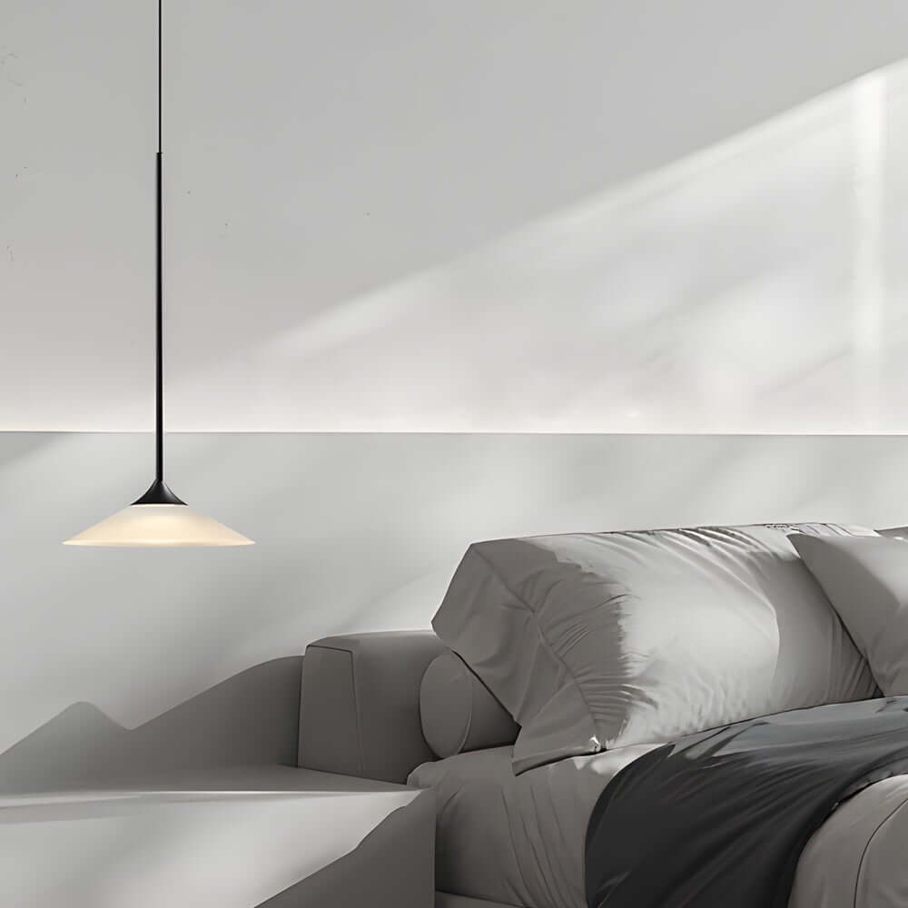 1 - Light 5W LED Mini Cone Pendant Light with Acrylic Shade