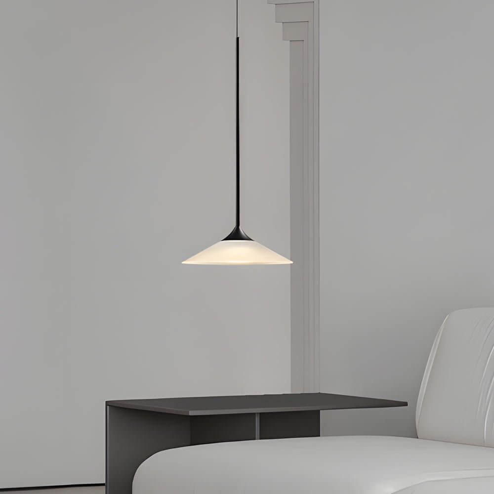 1 - Light 5W LED Mini Cone Pendant Light with Acrylic Shade