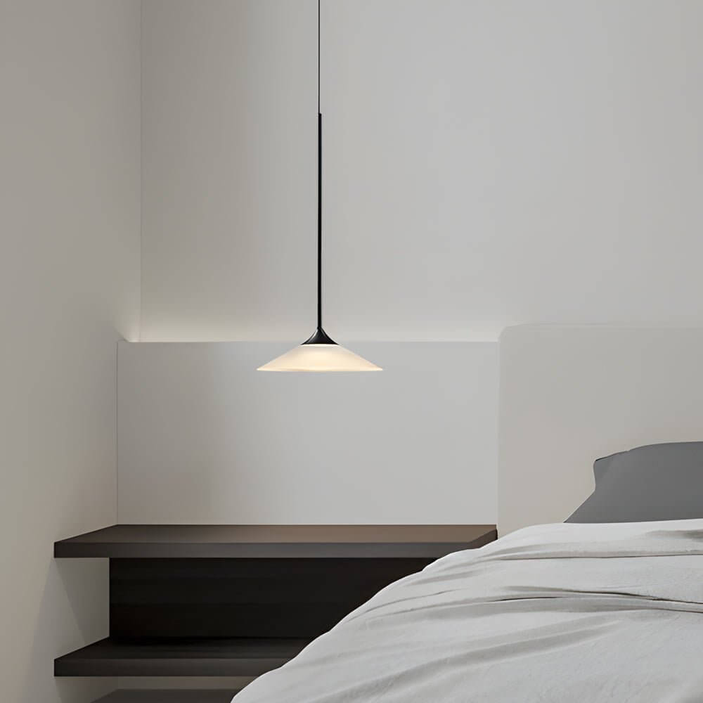 1 - Light 5W LED Mini Cone Pendant Light with Acrylic Shade