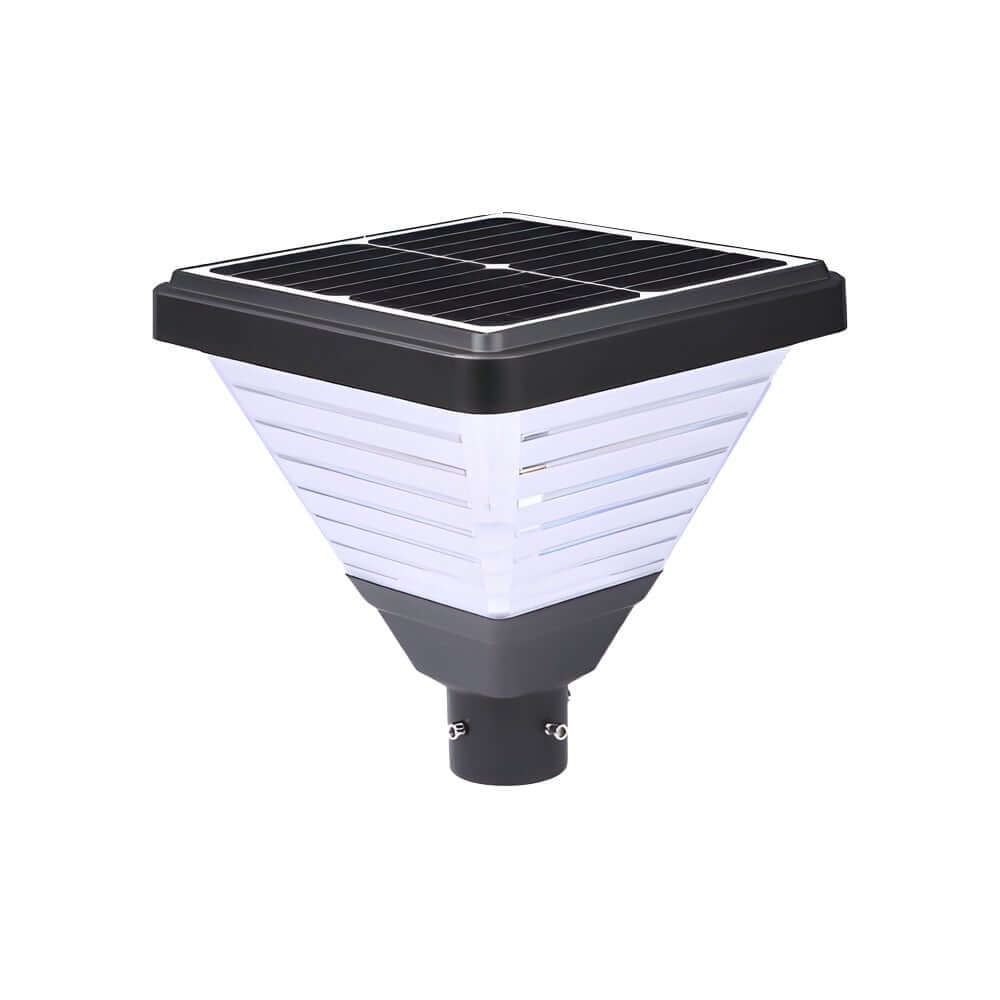 1 - Light Black 98 - In/118 - In Solar LED Square Post Street Light