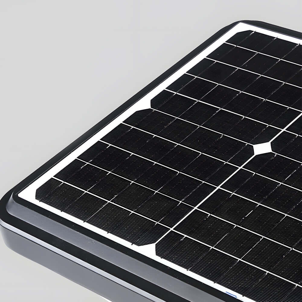 1 - Light Black 98 - In/118 - In Solar LED Square Post Street Light