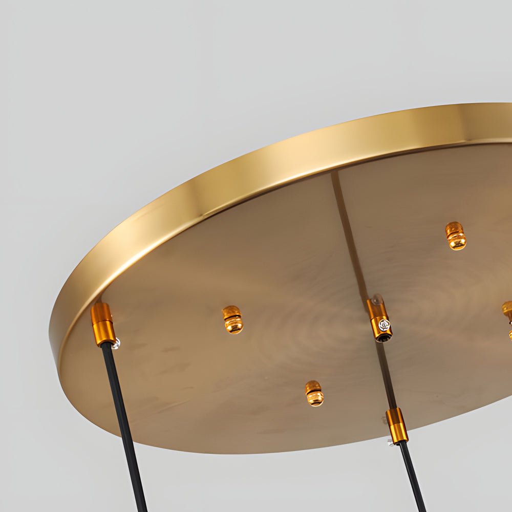 1 - Light Clear Glass Globe Pendant Light Modern Hanging Lighting Fixture