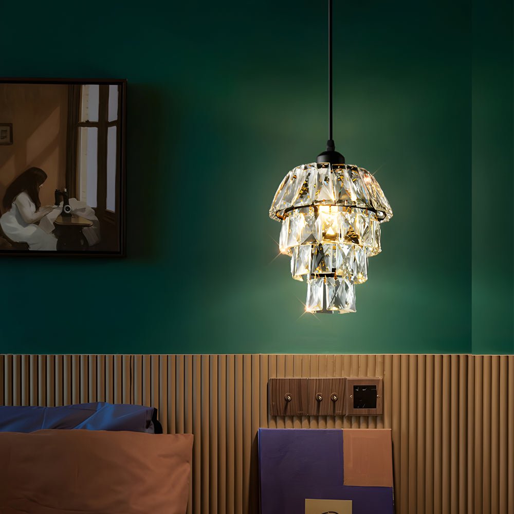 1 - Light Mini Crystal Small Pendant Light