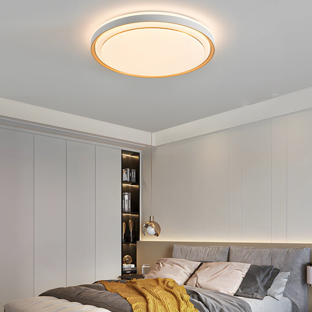 1 - Light Rectangular LED Flush Mount Ceiling Light